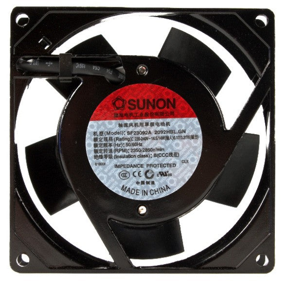 SUNON SF23092A 2092HBL.GN 220/240V 14.5/14W 2wires cooling Fan SUNON SF23092A 2092HBL.GN 220/240V 14.5/14W 2wires cooling Fan